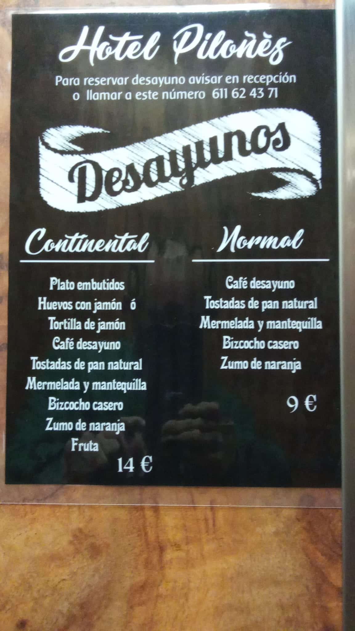 Desayunos